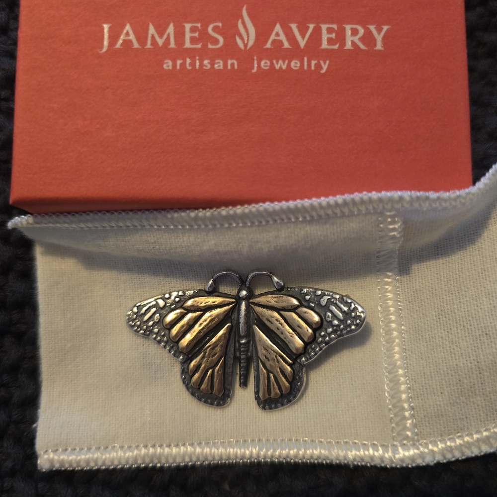 James Avery Monarch Butterfly Pendant